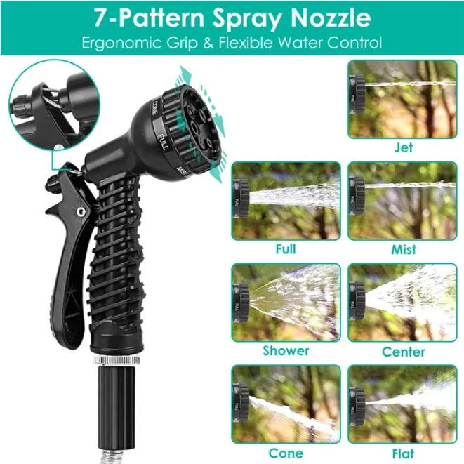 Heavy-Duty Stainless Steel Garden Hose