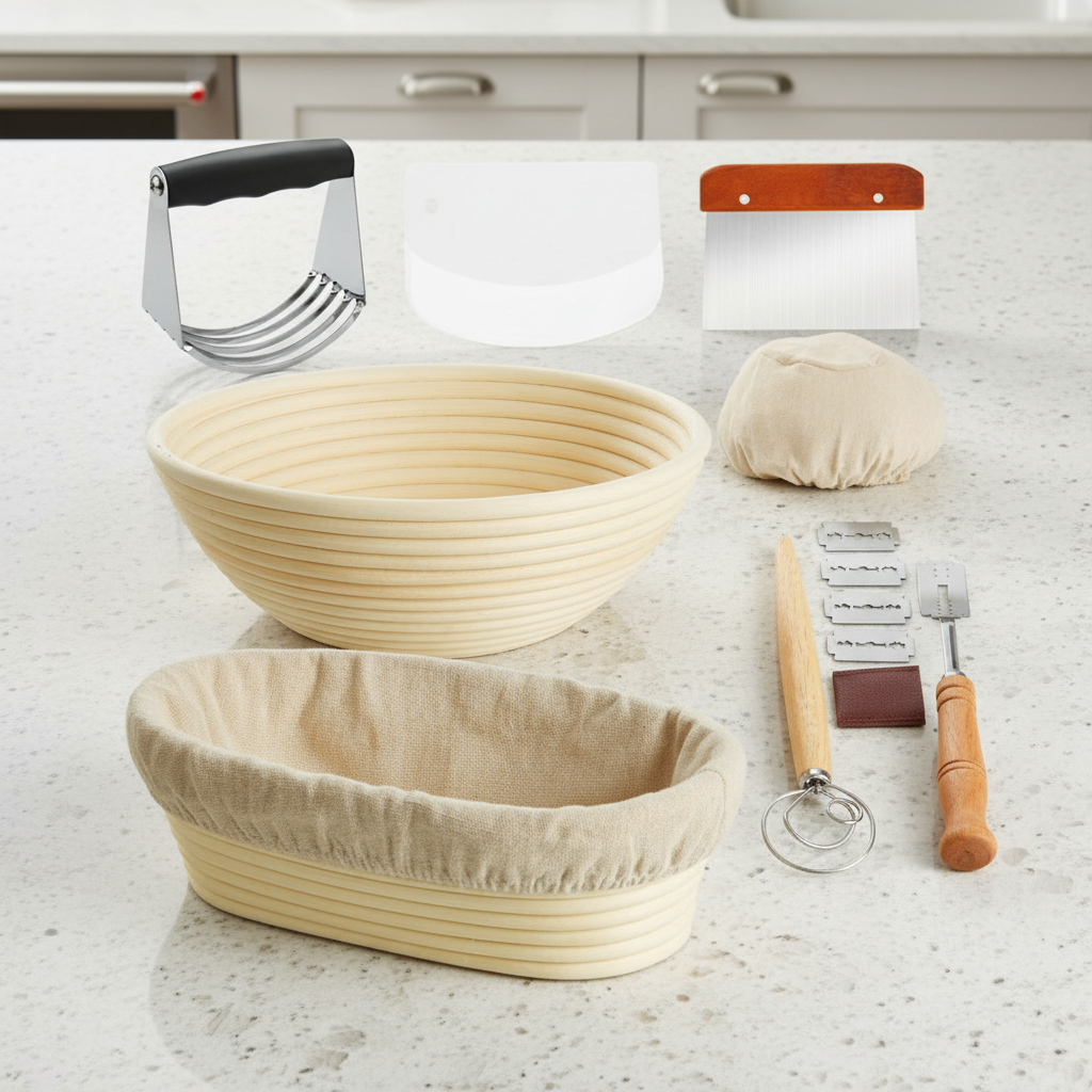 Sourdough Bread Baking Tool Set – Stainless Steel