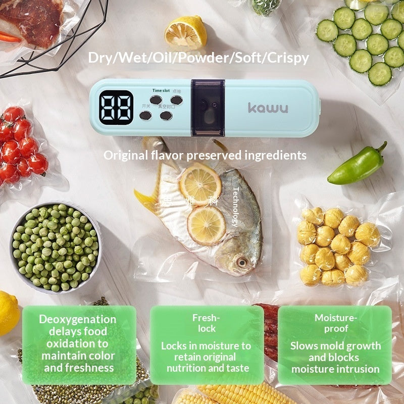 Small Portable Cordless Vacuum Sealer For Home Use