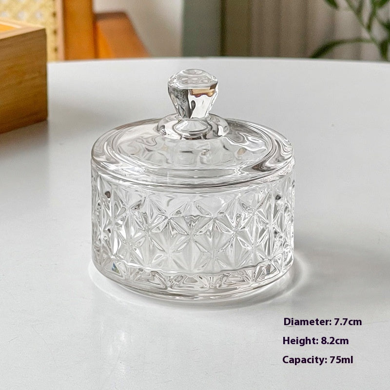 Glass Pudding & Dessert Cup Set – 4 Bowls, Spoons & Tray