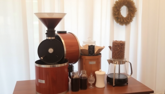 Diy coffee roaster party wedding 
