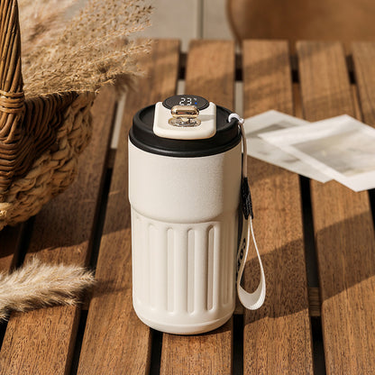 Smart Thermal Coffee Mug | Digital LED Temp Display