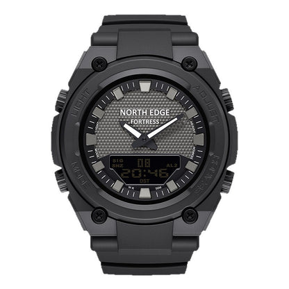 Dual-display Multi-function Luminous Quartz Watch