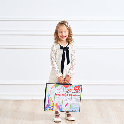 168-Color Watercolor Pen Set – Art Supplies for Kids & Students