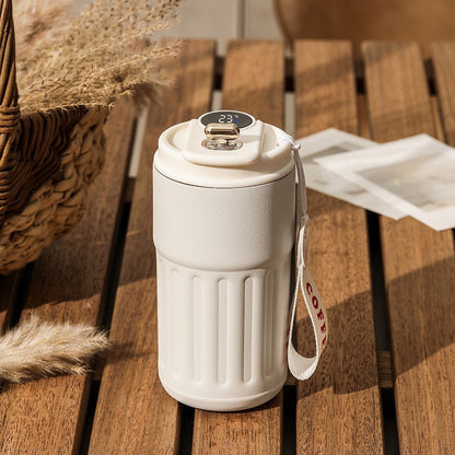 Smart Thermal Coffee Mug | Digital LED Temp Display