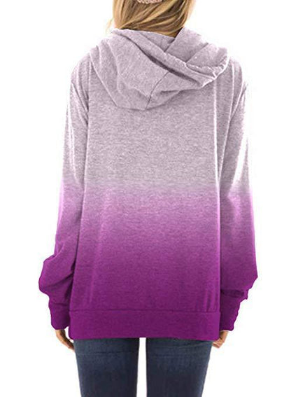 Stylish Two-Color Hoodie for Women