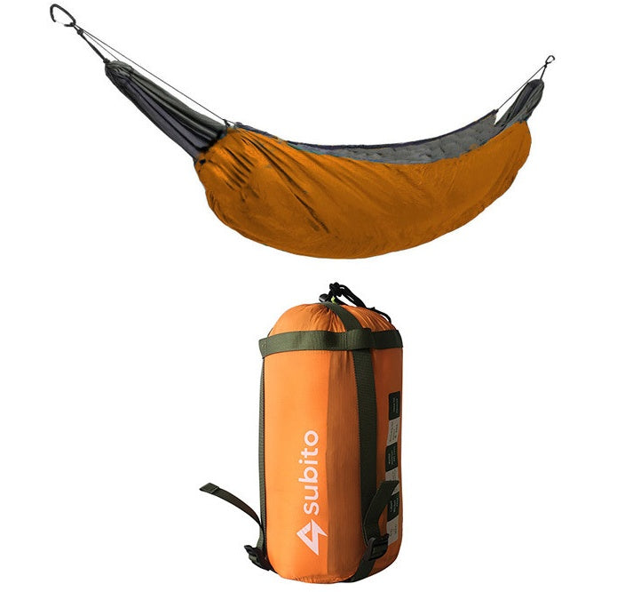 Insulated Camping Hammock Underquilt - Warm Cotton-Filled Cover for Cold Weather Camping