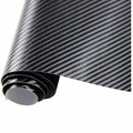 5D Carbon Fiber Vinyl Wrap - Glossy Black Car Styling Film