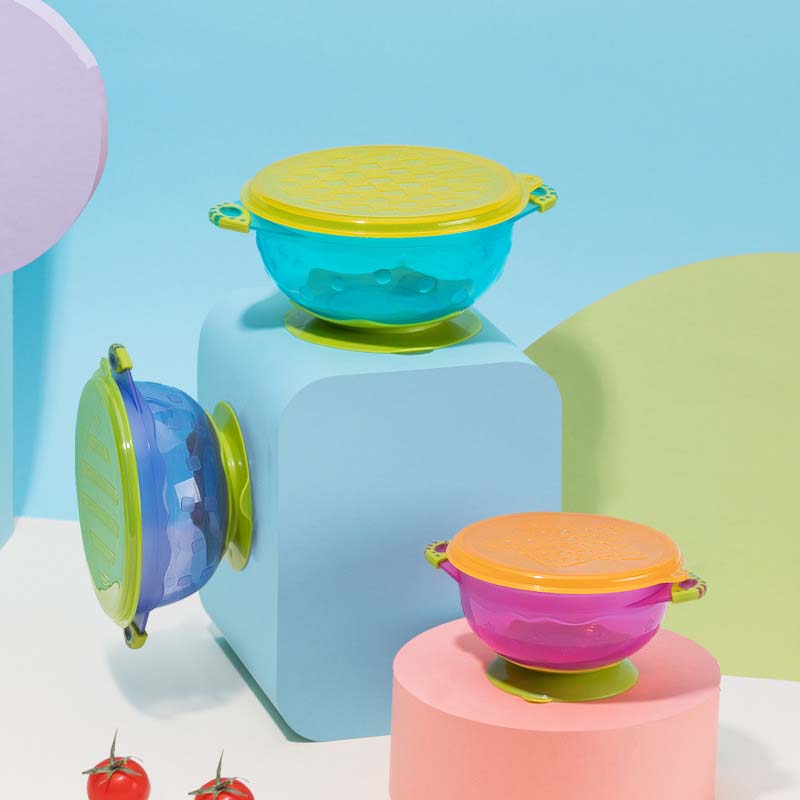Baby & Toddler Suction Bowl Set (3-Piece)