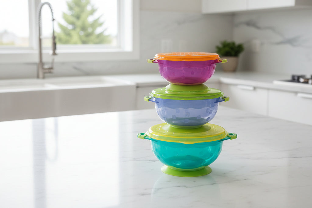Baby & Toddler Suction Bowl Set (3-Piece)