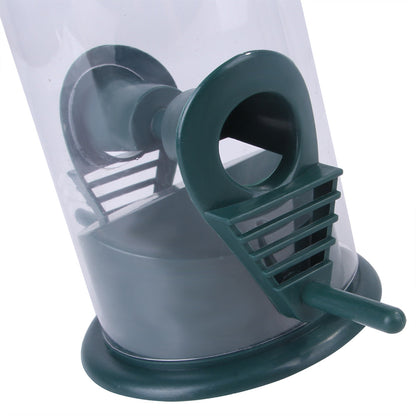 Hanging Plastic Bird Feeder Station – Outdoor Garden Tree Food Dispenser
