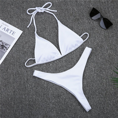 Women's High Cut Bikini Set – Underwire Support Two-Piece Swimsuit