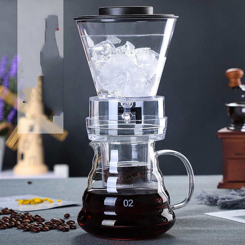 Ice Drip Coffee Pot, Glass Coffee Pot, Cold Brew Pot