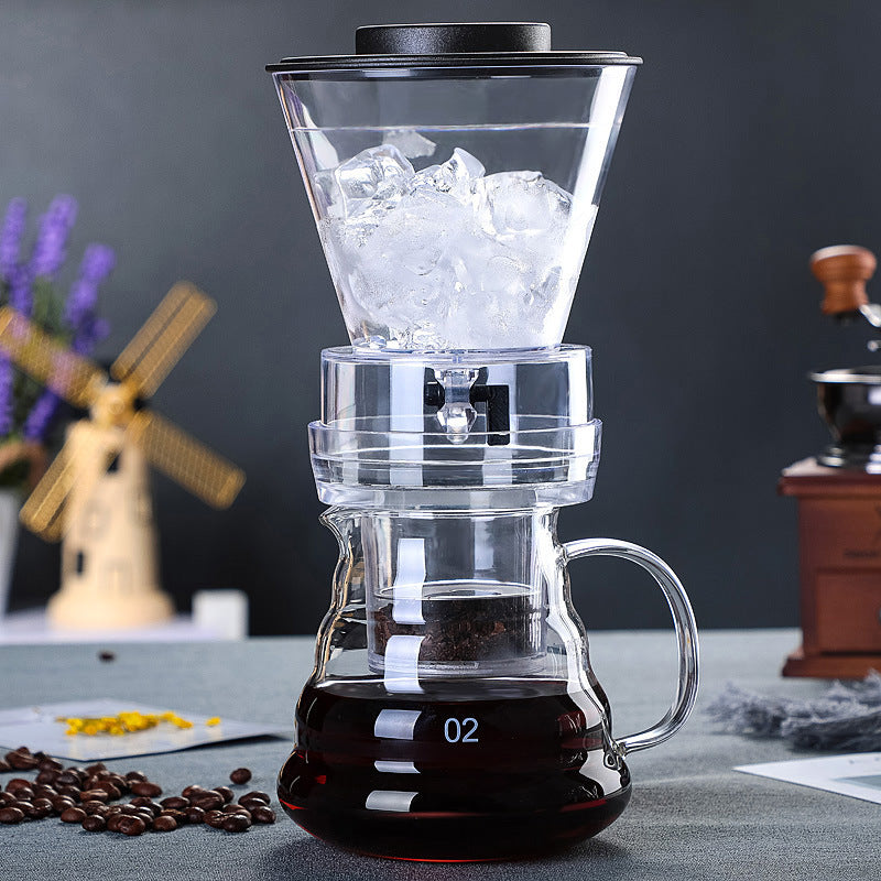 Ice Drip Coffee Pot, Glass Coffee Pot, Cold Brew Pot
