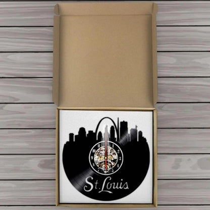 The Ultimate Gift for Architects and Travelers: Famous Architectural Vinyl Clocks