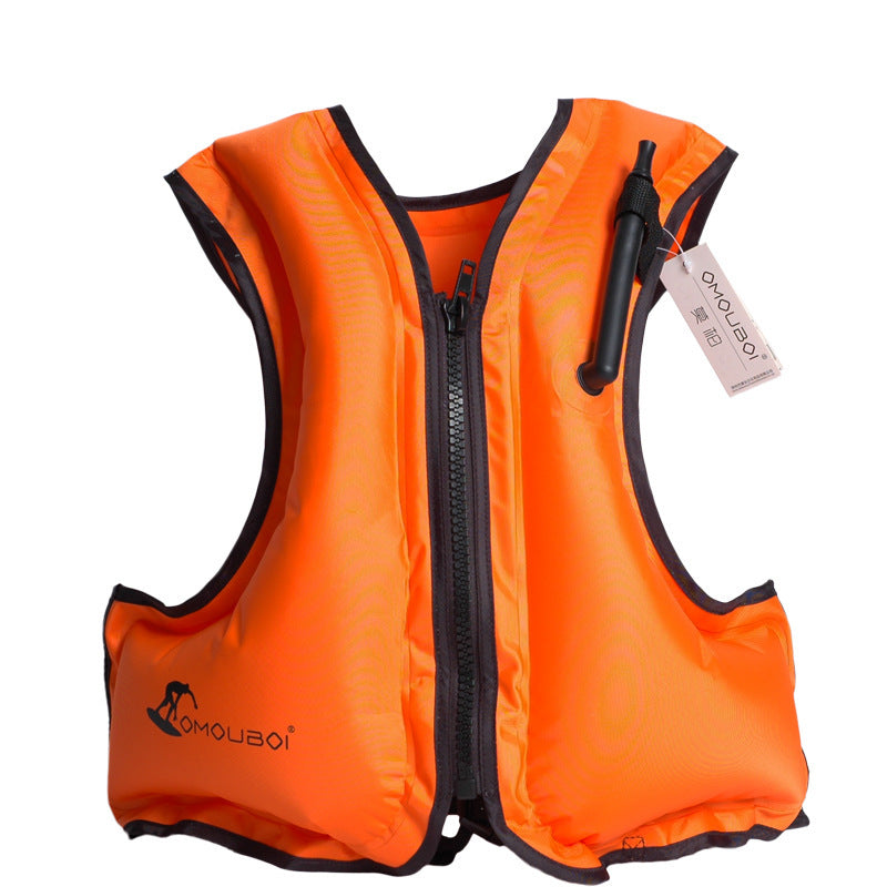 Inflatable Buoyancy Vest – Kids & Adult Snorkeling Life Jacket