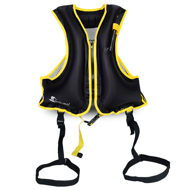 Inflatable Buoyancy Vest – Kids & Adult Snorkeling Life Jacket