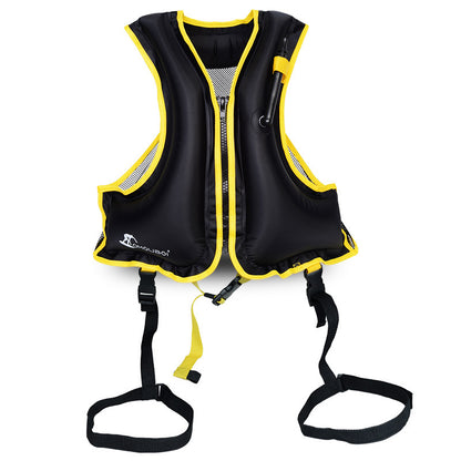 Inflatable Buoyancy Vest – Kids & Adult Snorkeling Life Jacket
