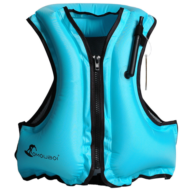 Inflatable Buoyancy Vest – Kids & Adult Snorkeling Life Jacket