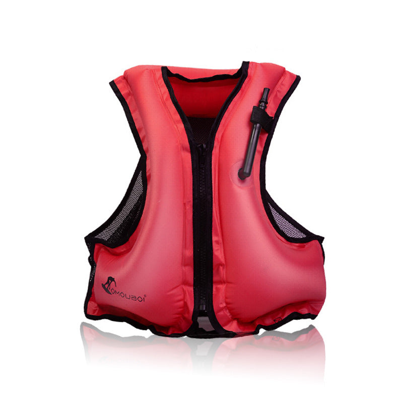 Inflatable Buoyancy Vest – Kids & Adult Snorkeling Life Jacket