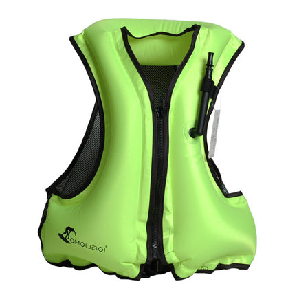 Inflatable Buoyancy Vest – Kids & Adult Snorkeling Life Jacket