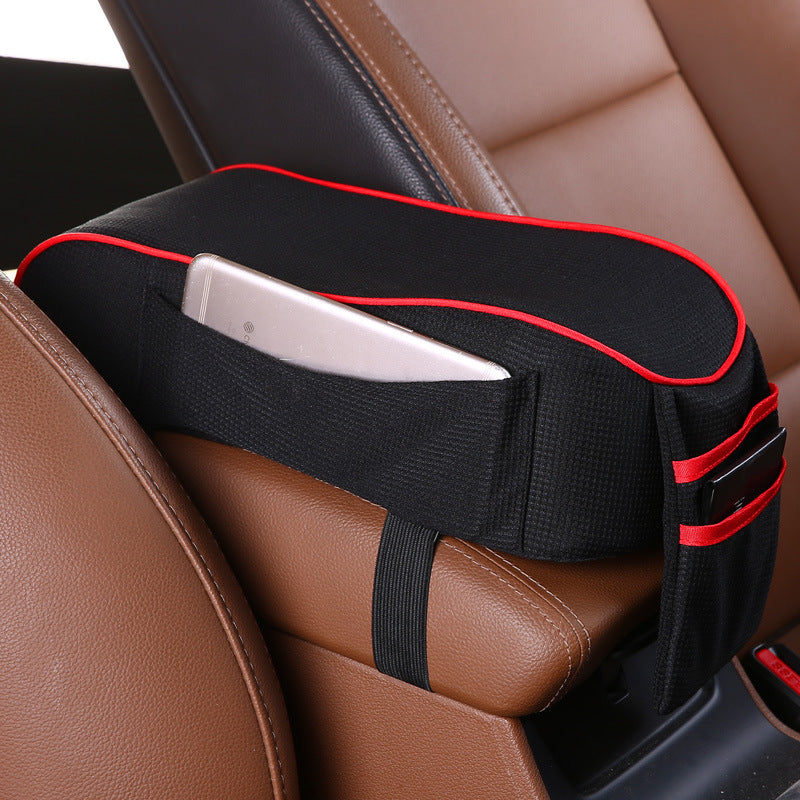 Car Armrest Box Cushion Pad - Soft Memory Foam Center Console Cover (16cm x 30cm)