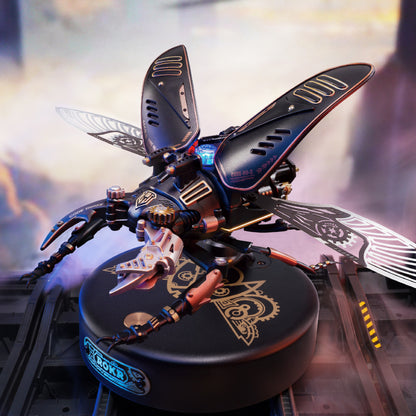 Robotime Rokr Stag Beetle Metal 3D Puzzle – Punk Style Mechanical DIY Model (MI03)