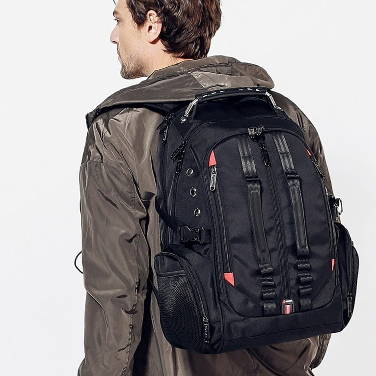 Middle School Backpack – Waterproof Oxford Cloth with USB Charging Port