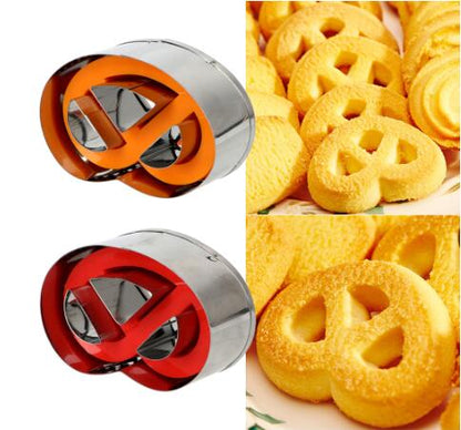 DIY Cookie Cutter Set - Hand Press Mold Baking Tools