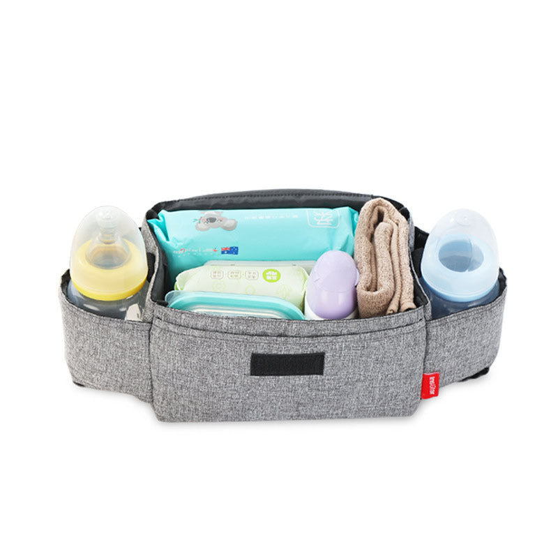 Stroller & Cart Organizer Storage Bag – Waterproof Multi-Pocket Hanging Bag