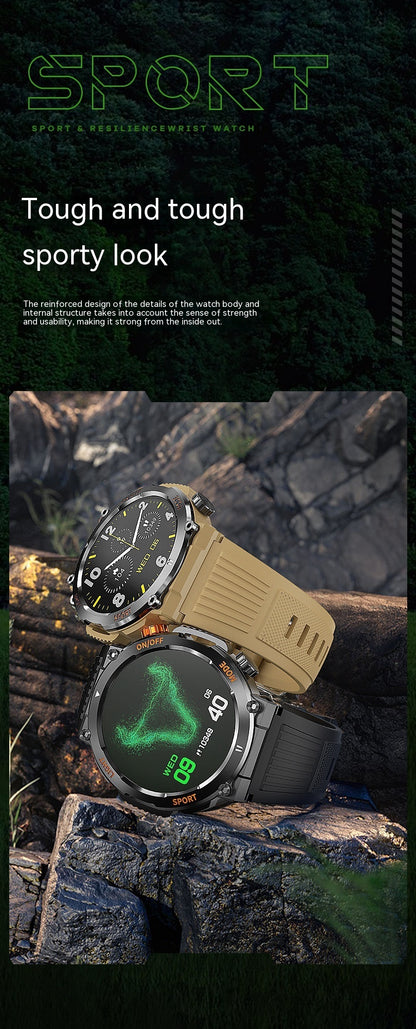 Smart Sport Watch. Health Monitoring & Elegant Design.