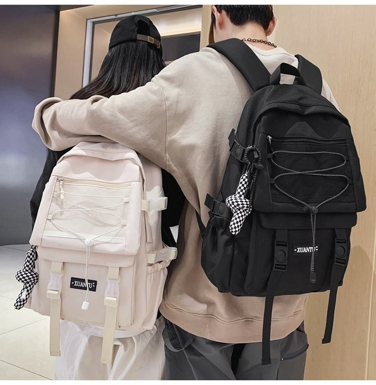 High School & Junior High Backpack – Soft Polyester in 3 Colors