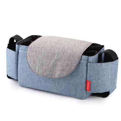 Stroller & Cart Organizer Storage Bag – Waterproof Multi-Pocket Hanging Bag