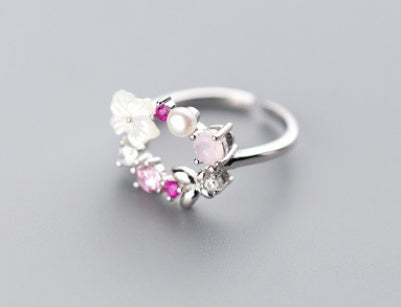 Shell wreath ring