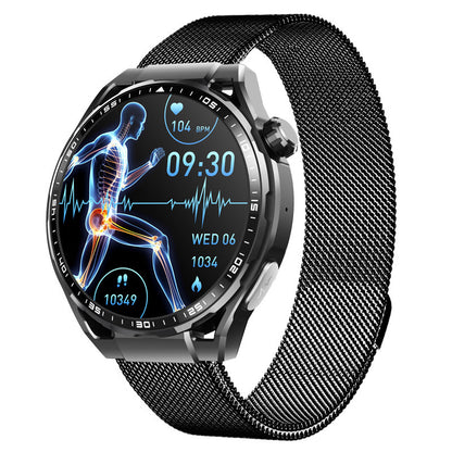 Sports Smart Watch with Health Tracking: Intuitive touch controls, fully waterproof.