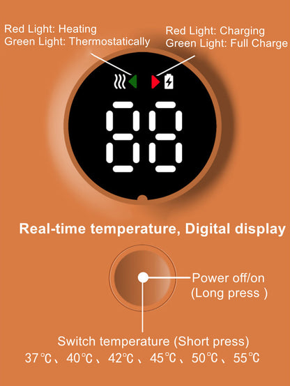 Portable Baby Bottle Warmer - Smart Temperature Control & Travel-Friendly Design
