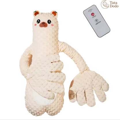 Infant Soothing Sleep Aid: Cartoon Plush Comforting Hand.