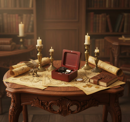 Lord of the Rings Music Box - Wooden Clockwork Gift