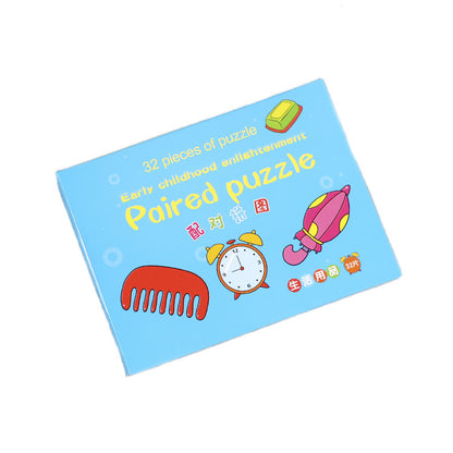 Cartoon Educational Matching Puzzle for Kids Ages 4–6