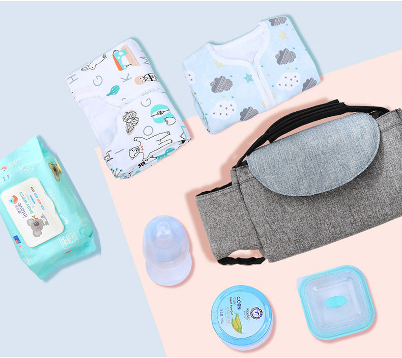 Stroller & Cart Organizer Storage Bag – Waterproof Multi-Pocket Hanging Bag