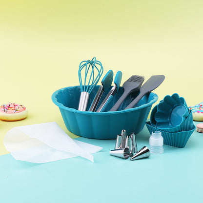 Premium Silicone Cake Mold Set – Non-Stick Baking Tools for Every Occasion