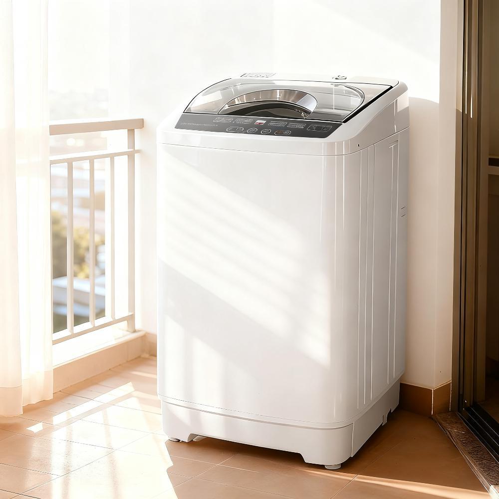 Compact Portable Washing Machine (1.3 cu.ft, 9.9 lbs Capacity)