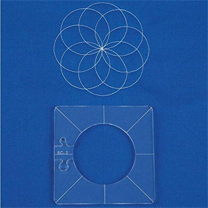 Sewing Machine Marking Ruler Set (6 Pieces)