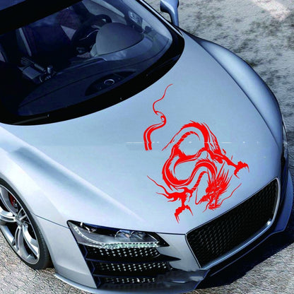 Dragon Car Body Sticker - Front End Modification Decal