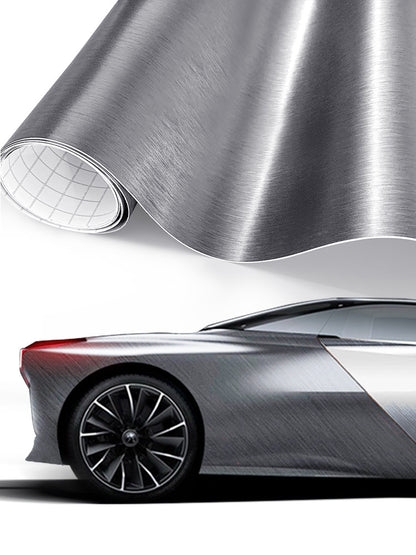 5D Carbon Fiber Vinyl Wrap - Glossy Black Car Styling Film