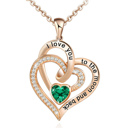 Anniversary Necklace for Wife - Sterling Silver Gift for Girlfriend, Mom, Daughter