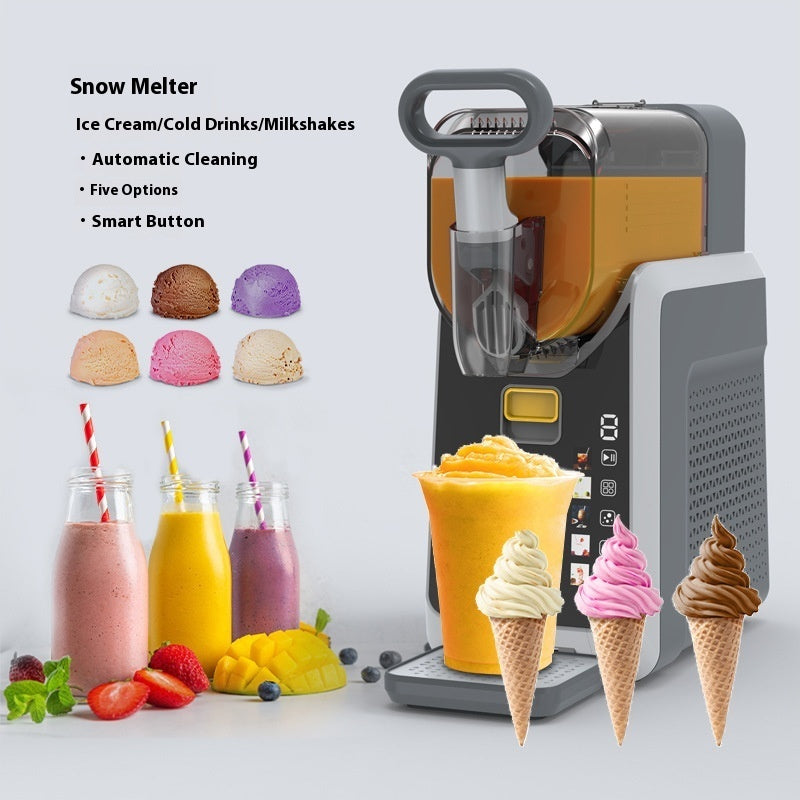 Commercial Melting Snow Ice Cream Machine – 3L Fully Automatic