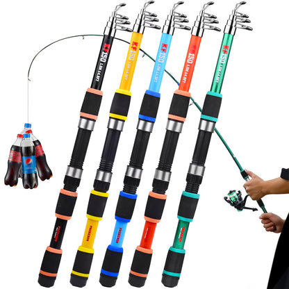 Tossing Casting Rods Fishing Wheel Fishing Rod Combination