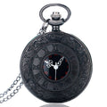Roman Numeral Lace Pocket Watch – Vintage Quartz Chain Watch