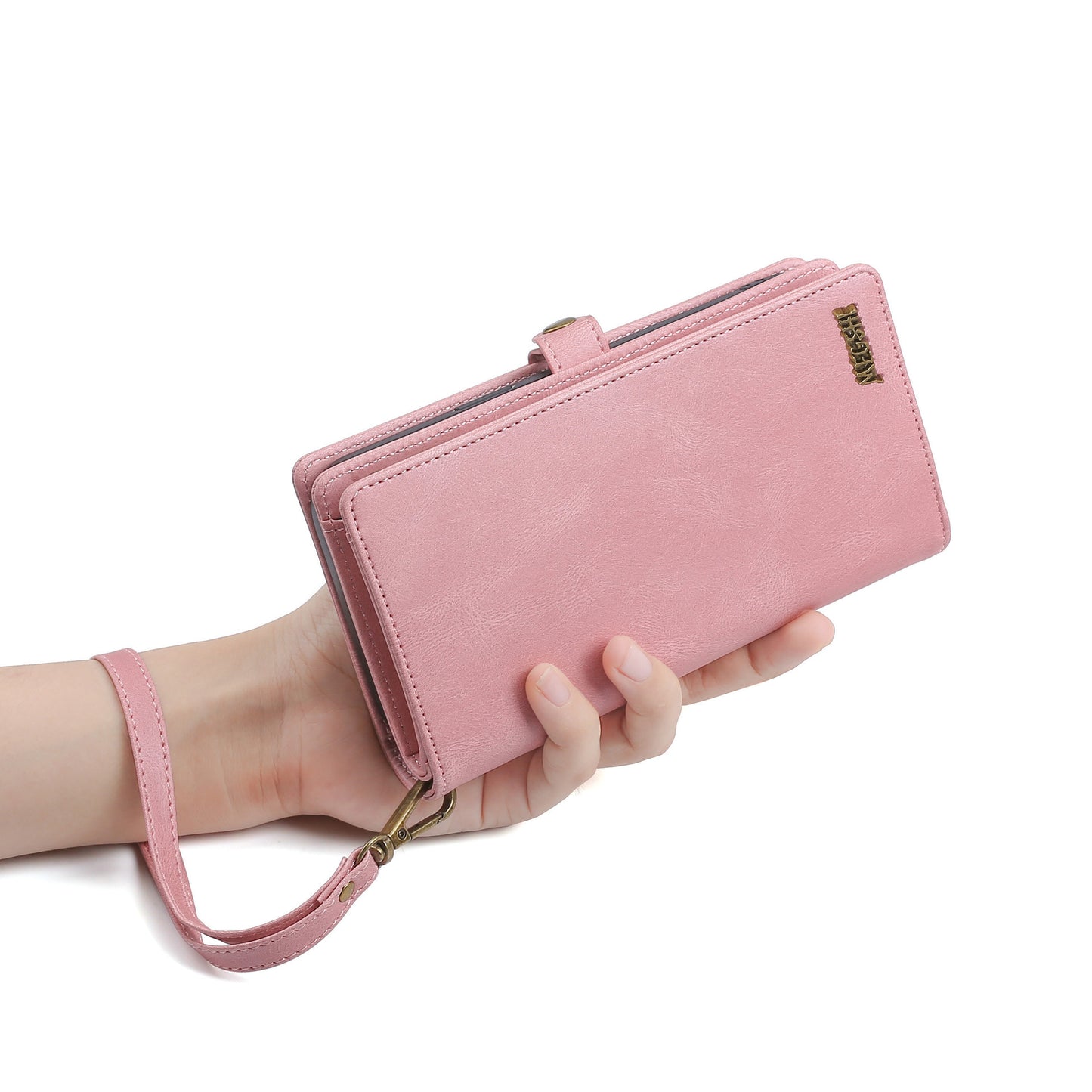 Your phone, your wallet, your style. All in one chic leather case.